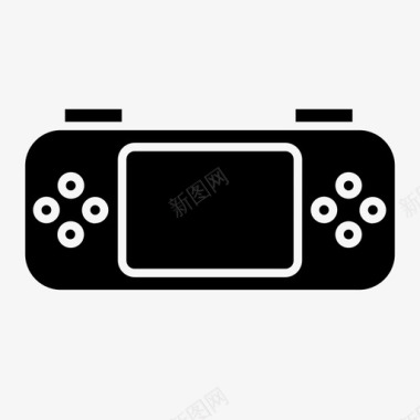 gameboy计算机手持控制器图标图标