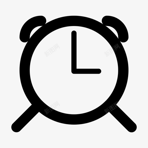 闹钟截止日期时间图标svg_新图网 https://ixintu.com 公司 图标 填充 截止 截止日 日期 时间 计时器 闹钟