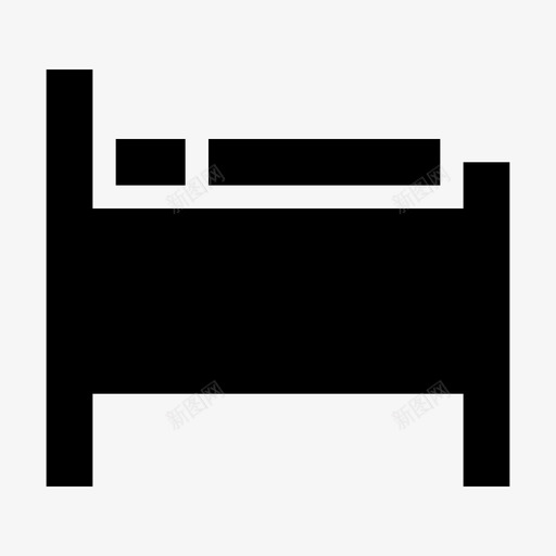 酒店服务床卧室图标svg_新图网 https://ixintu.com 24像素 单人床 卧室 字形 客房 服务 睡眠 酒店 酒店服