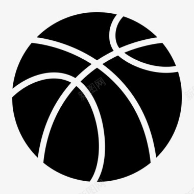 篮球运动学校标志图标图标