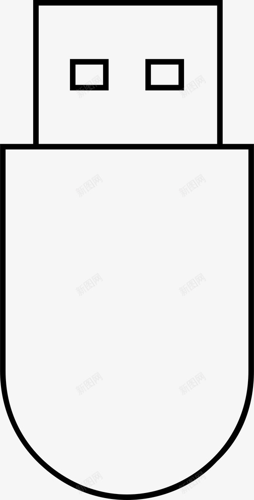 U盘数据存储闪存图标svg_新图网 https://ixintu.com U盘 数据存储 闪存
