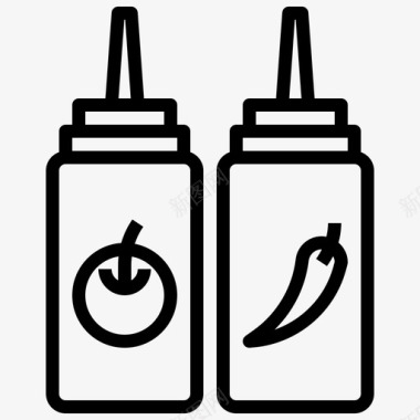 采购产品酱汁调味品食品图标图标