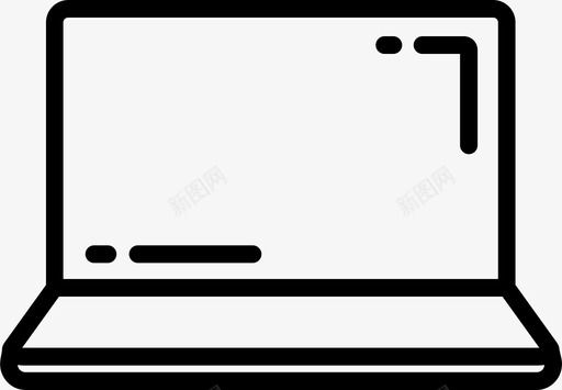 笔记本电脑电子产品家用电器图标图标