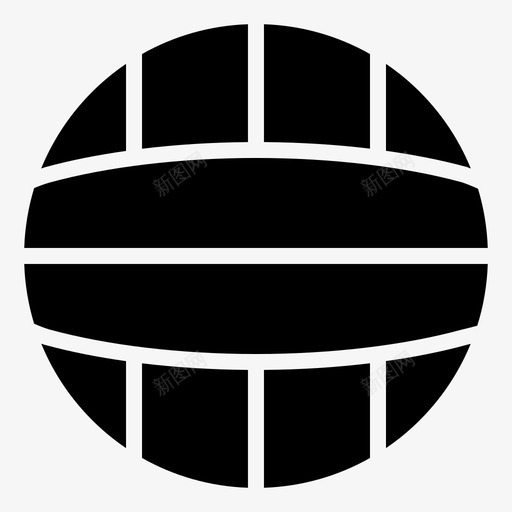 排球比赛游戏图标svg_新图网 https://ixintu.com 体育竞赛 扎实 排球 比赛 游戏 爱好 运动