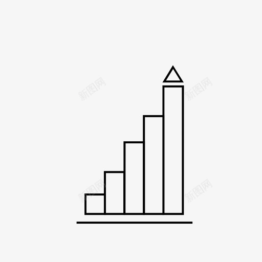 图形条形图统计图标svg_新图网 https://ixintu.com 图形 条形图 统计