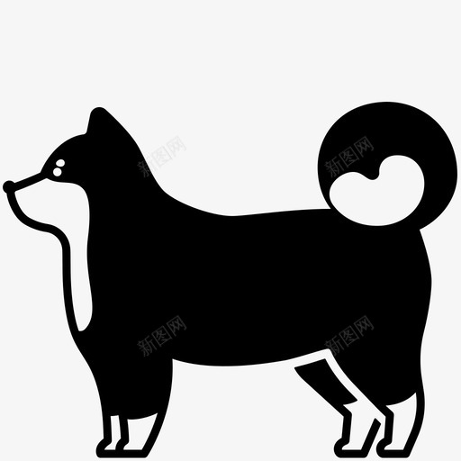 狗动物家养图标svg_新图网 https://ixintu.com 什叶 动物 固体 宠物 家养