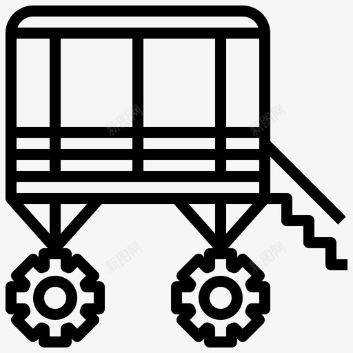 海上拖拉机汽车运输图标svg_新图网 https://ixintu.com 汽车 海上拖拉机 车辆 运输 运输大纲