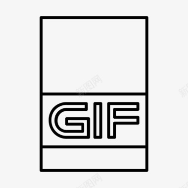 动画gif文件图像图标图标