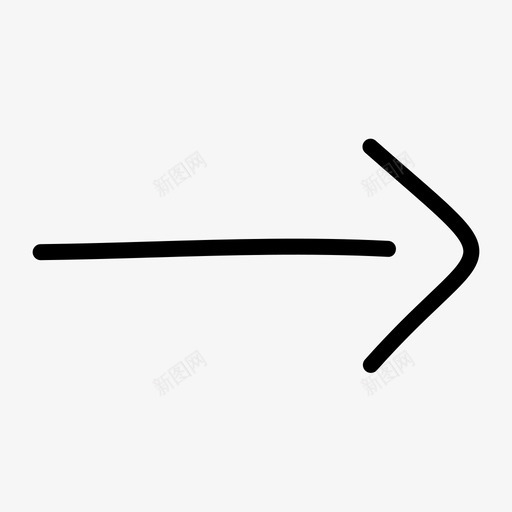 箭头绘制方向涂鸦图标svg_新图网 https://ixintu.com 方向 涂鸦 箭头 绘制