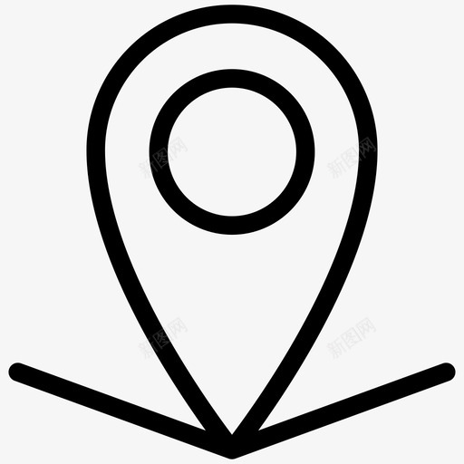 位置标记地理定位地图定位图标svg_新图网 https://ixintu.com 位置 位置标记 地图定位 地理定位 旅游