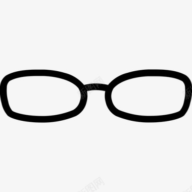 眼镜极客书呆子图标图标