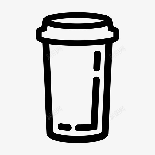 咖啡杯热饮早晨图标svg_新图网 https://ixintu.com 咖啡杯 容器 早晨 热饮 饮料
