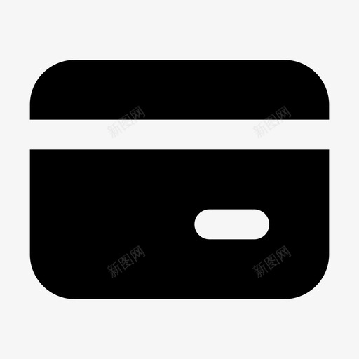 信用卡借记卡货币图标svg_新图网 https://ixintu.com 信用卡 借记卡 支付 用户界面圆角字形 货币