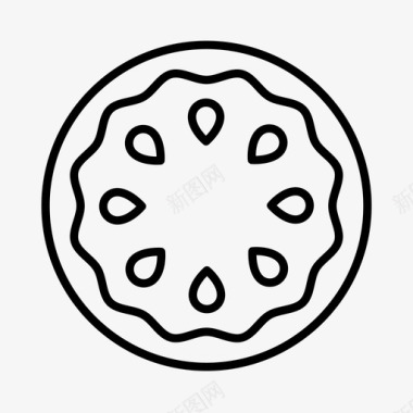 糕点面包房甜点图标图标