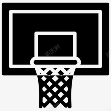 篮球圈扣篮装备图标图标