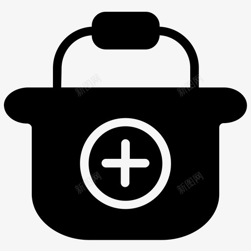 购物篮添加产品电子商务图标svg_新图网 https://ixintu.com 产品 填充 添加 电子商务 购物篮 零售