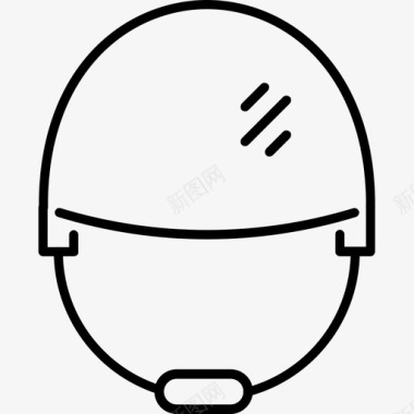 军用头盔装备防护图标图标