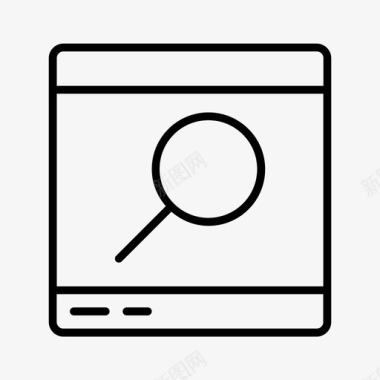 搜索引擎优化硬件搜索互联网浏览器图标图标