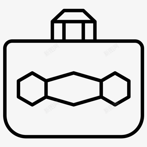 手提箱公文包电子商务加粗线条组89图标svg_新图网 https://ixintu.com 公文包 加粗 手提箱 电子商务 粗线条