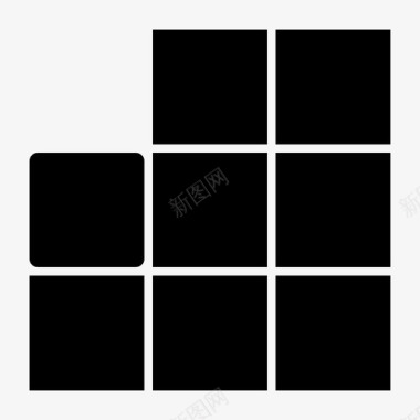 黑色网格11黑色网格119x9图标图标