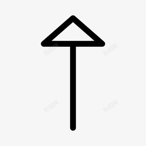 箭头键盘向上图标svg_新图网 https://ixintu.com 向上 界面 箭头 键盘