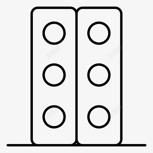 生物学实验室科学图标svg_新图网 https://ixintu.com 实验室 托盘 生物学 科学