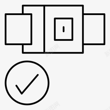 安全带锁安全图标图标