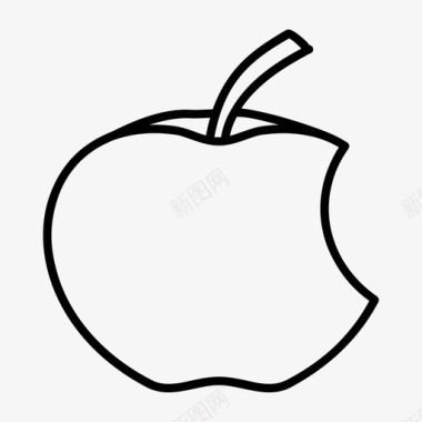苹果可食用水果图标图标
