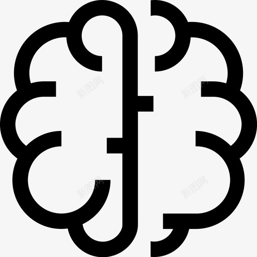 大脑身体部位教育图标svg_新图网 https://ixintu.com 万圣节 大脑 教育 身体 部位