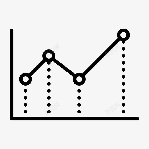 节点图图表数学图标svg_新图网 https://ixintu.com 图表 数学 数学和几何轮廓 节点图