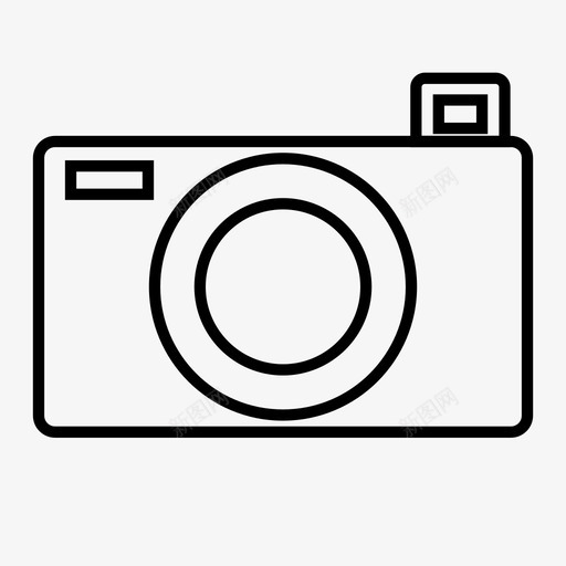照相机照片小工具和设备图标svg_新图网 https://ixintu.com 小工具和设备 照片 照相机