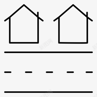 不动产房屋住宅图标图标