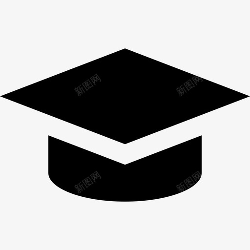 毕业帽毕业生砂浆板图标svg_新图网 https://ixintu.com 大学 毕业帽 毕业生 砂浆板