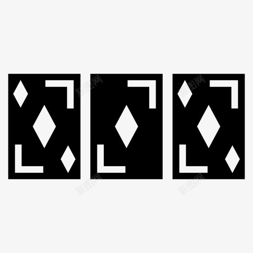 扑克牌纸牌赌场图标svg_新图网 https://ixintu.com 扑克 扑克牌 纸牌 赌博 赌场
