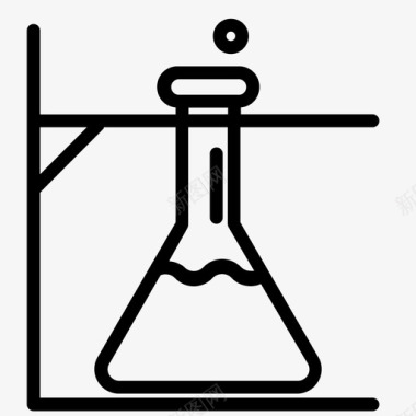 实践生物学锥形瓶图标图标