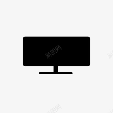 led电视电脑电子产品图标图标