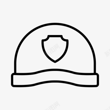 警察头盔配件化装服图标图标