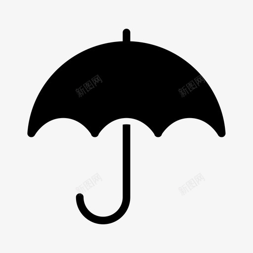 雨伞舒适保护图标svg_新图网 https://ixintu.com 保护 商务 图标 安全 舒适 金融 防雨 雨伞