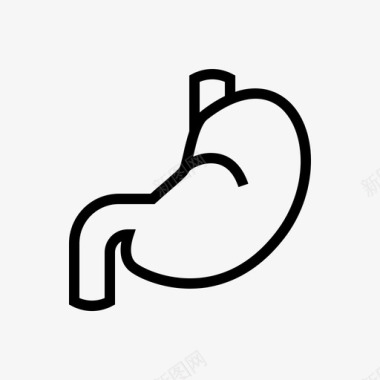 胃器官酸消化图标图标