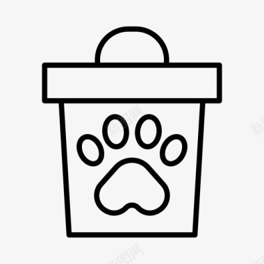 狗粮宠物食品宠物店图标图标