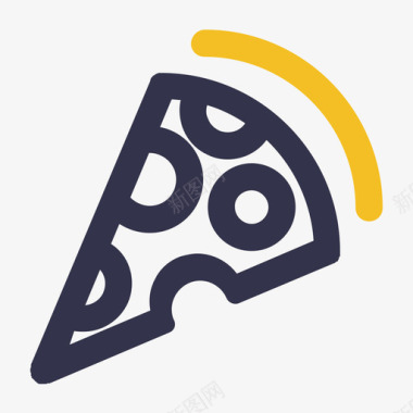 饮食-披萨图标
