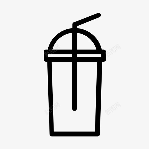 饮料卡布奇诺咖啡图标svg_新图网 https://ixintu.com 卡布 咖啡 外卖 奇诺 杯子 白色 饮料