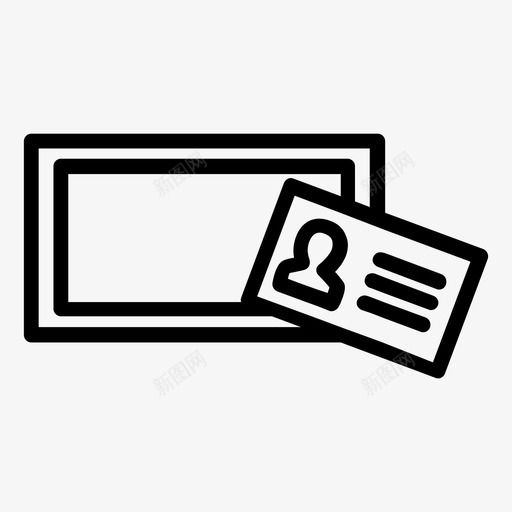 入住身份证登记图标svg_新图网 https://ixintu.com 入住 注销 登录 登记 身份证