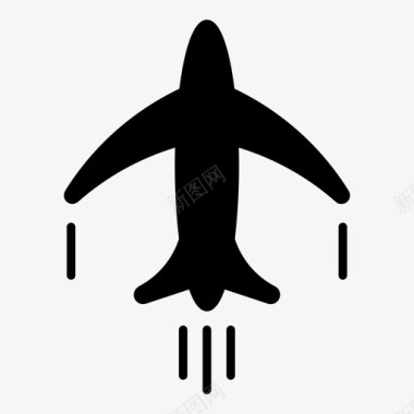 航空公司空客航班图标图标