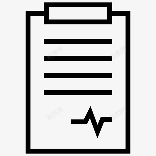 诊断单医生医院图标svg_新图网 https://ixintu.com 医学 医生 医疗 医院 样式 诊断
