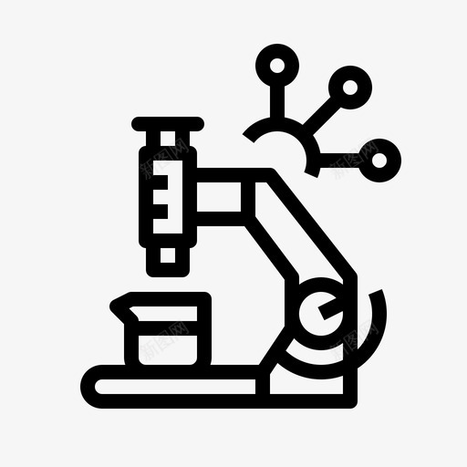 科研制造医药图标svg_新图网 https://ixintu.com 业务 制造 医药 技术 未来 概述 科研