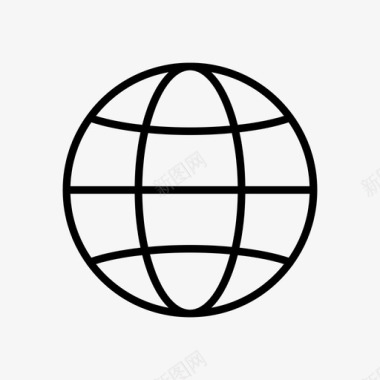 全球连接地球图标图标