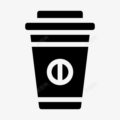 外卖咖啡杯咖啡店图标svg_新图网 https://ixintu.com 加油 咖啡店 咖啡杯 外卖 机场 热饮 纸杯