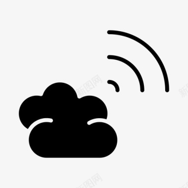 云网络连接互联网图标图标