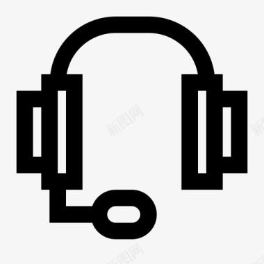 耳机音乐ikigaiit硬件线图标图标